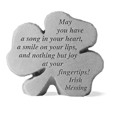 KAY BERRY INC Kay Berry- Inc. 88720 May You Have A Song In Your Heart - Garden Accent - 6.75 Inches x 6 Inches 88720